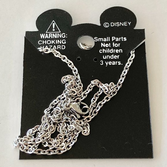 Vintage Disney Dumbo Elephant Charm Necklace 18" Disneyana Disneyland Stamped - Picture 7 of 8